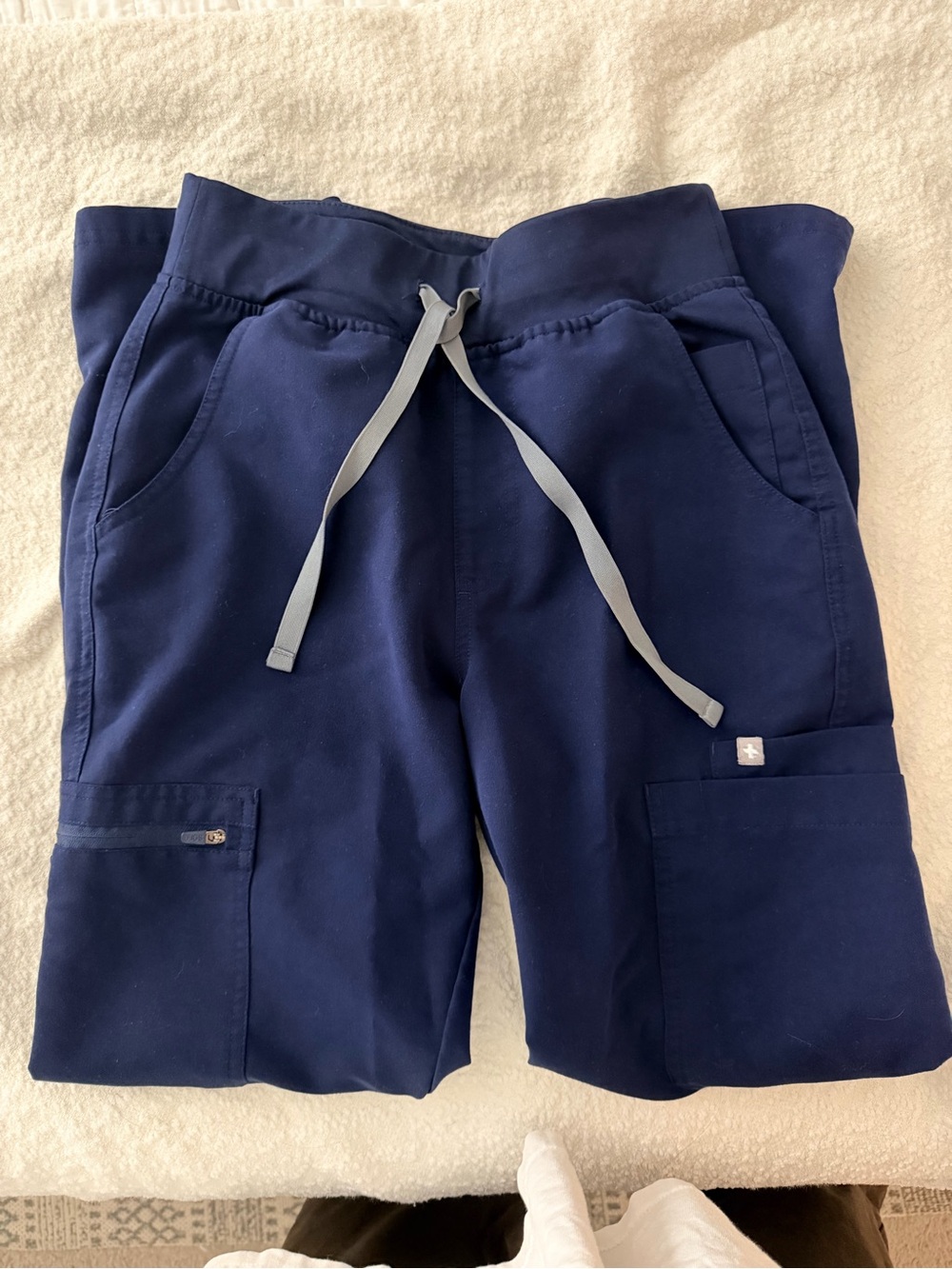 Figs Navy Straight Leg Scrubs
